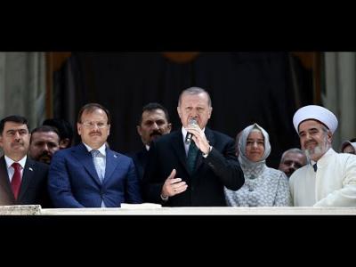 Cumhurbaşkanı Erdoğan, Nusretiye Camisi’nin açılışında konuştu 